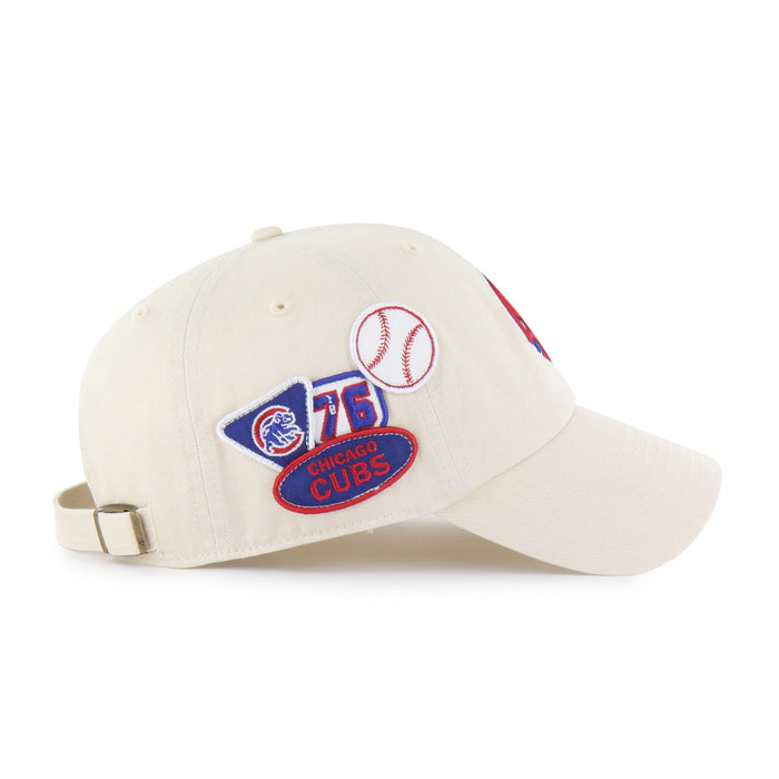 CHICAGO CUBS BADGES '47 CLEAN UP