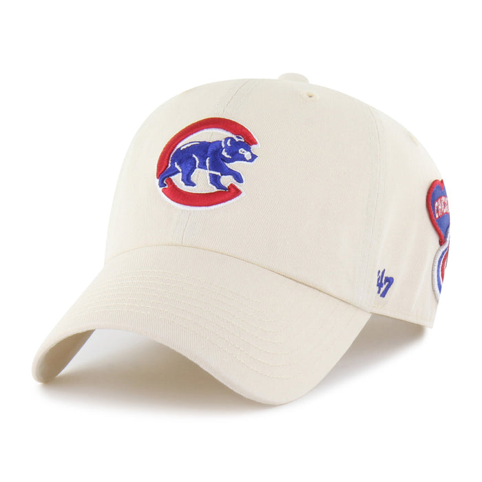 CHICAGO CUBS BADGES '47 CLEAN UP
