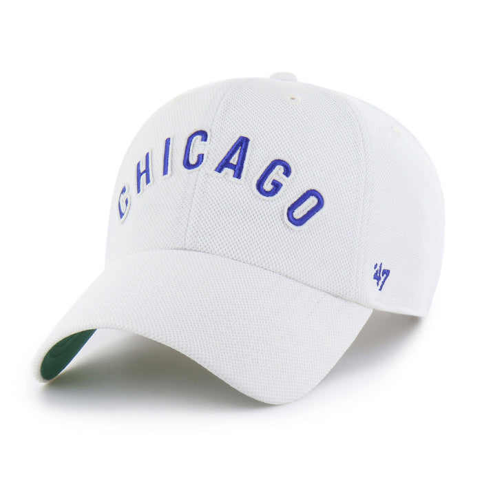 CHICAGO CUBS COOPERSTOWN GRANDSTAND PIQUE SCRIPT '47 CLEAN UP