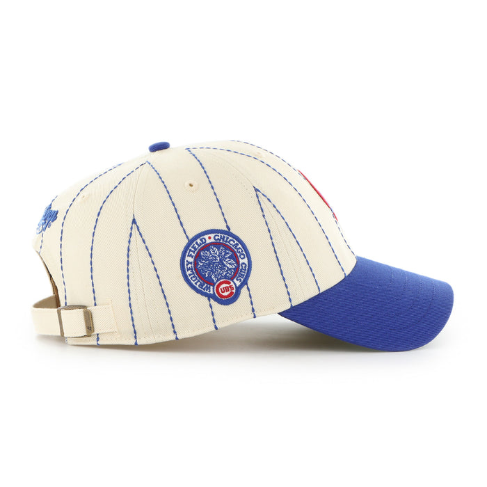 CHICAGO CUBS COOPERSTOWN RAWLINGS PINSTRIPE '47 CLEAN UP