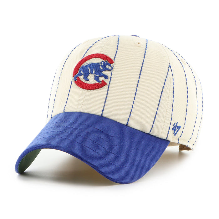 CHICAGO CUBS COOPERSTOWN RAWLINGS PINSTRIPE '47 CLEAN UP