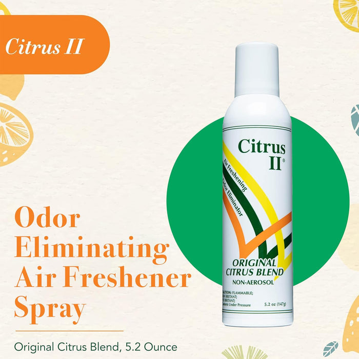 Citrus II Air Freshener Odor Eliminator, Original Citrus Blend, 5.2 Oz - 632112923-Single - LL Medico