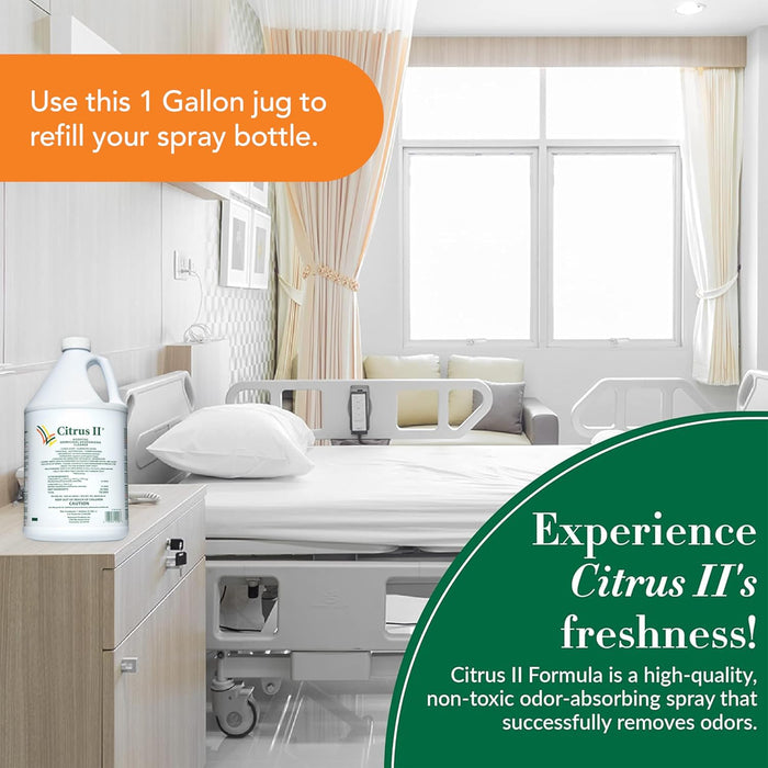 Citrus II Germicidal Deodorizing Cleaner, 1 Gallon Jug - 633712928-Single - LL Medico