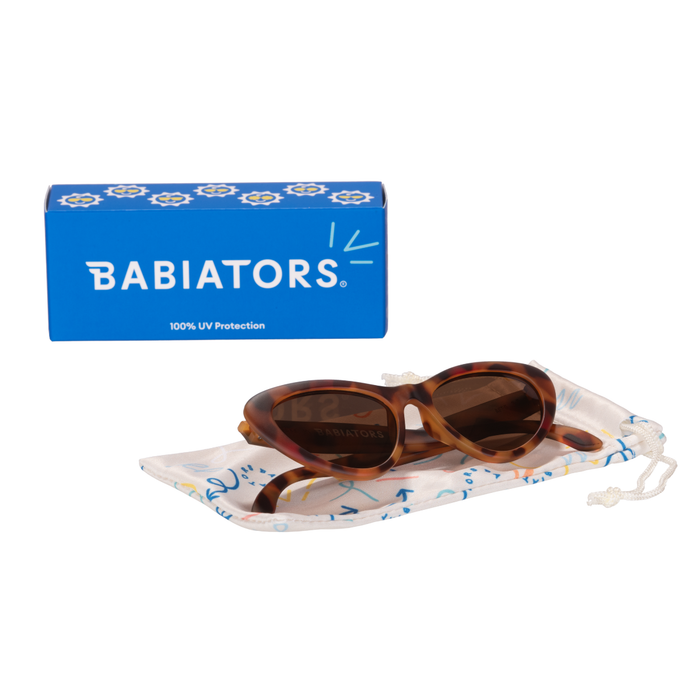 Classic Tortoise Cat-Eye Kid's Sunglasses