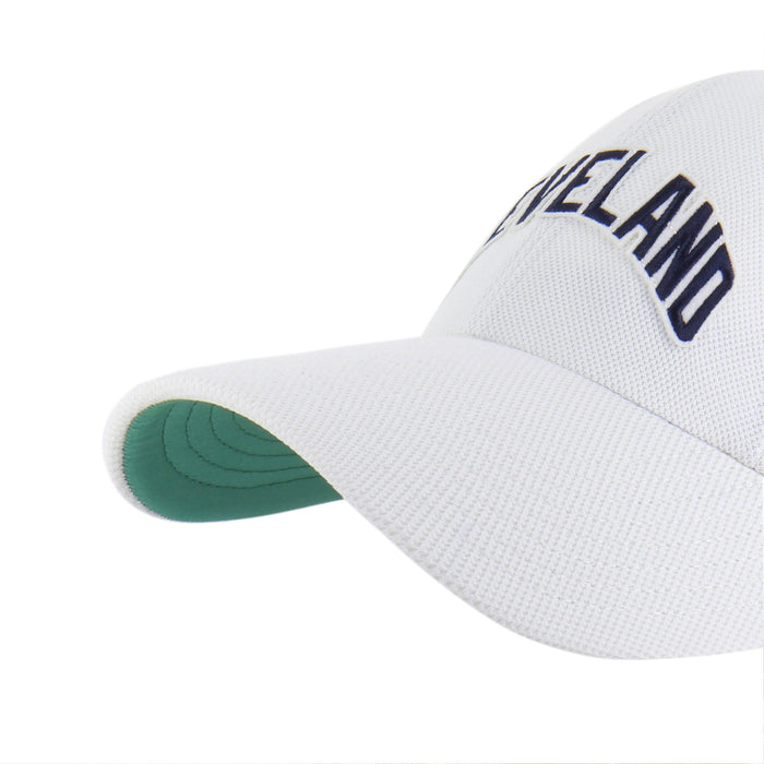 CLEVELAND GUARDIANS COOPERSTOWN GRANDSTAND PIQUE SCRIPT '47 CLEAN UP