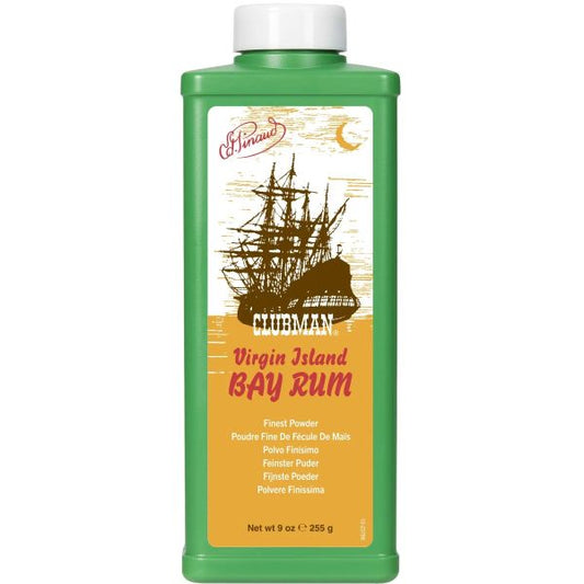 Clubman Virgin Island Bay Rum Finest Powder 9 oz