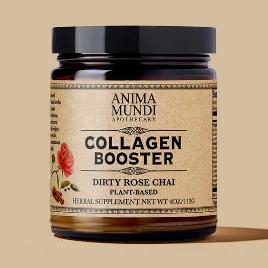 collagen booster powder diry rose chai