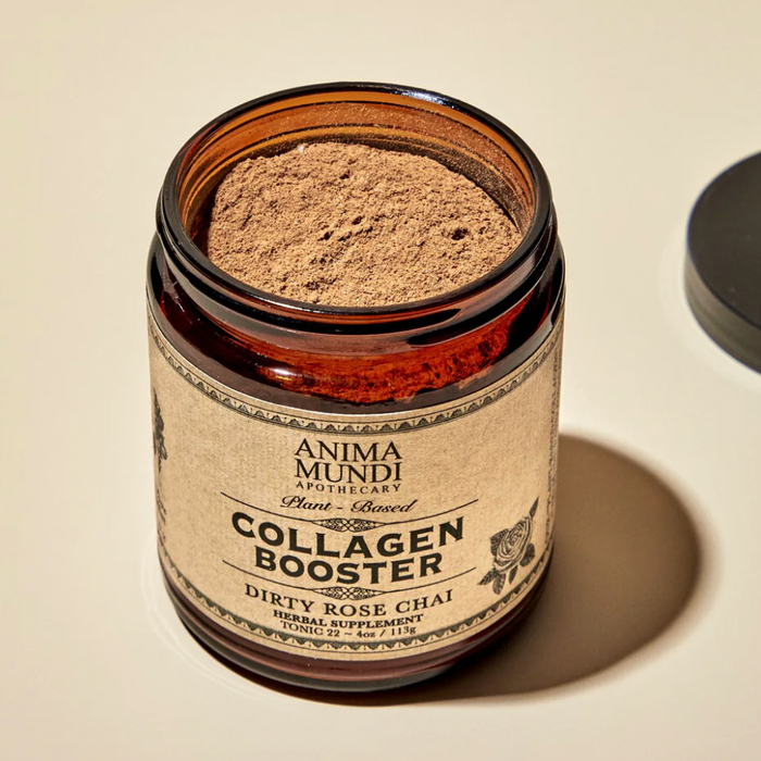 collagen booster powder diry rose chai