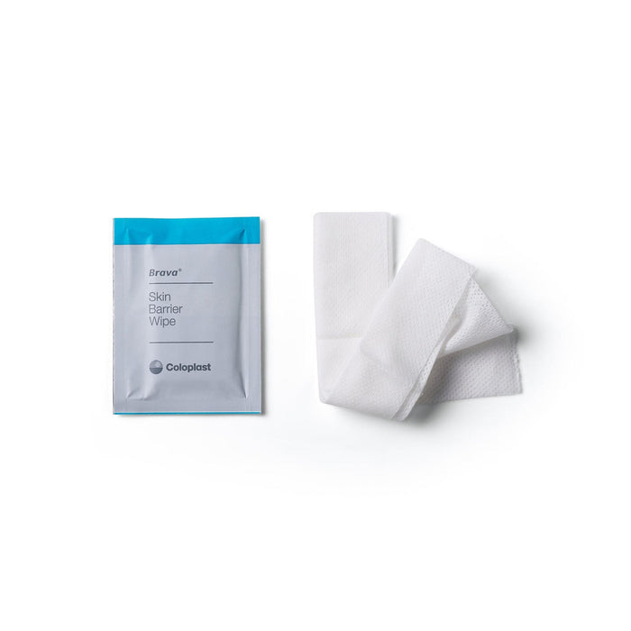 Coloplast Brava Sting-Free Skin Barrier Wipes, 2.75 x 4 Inch