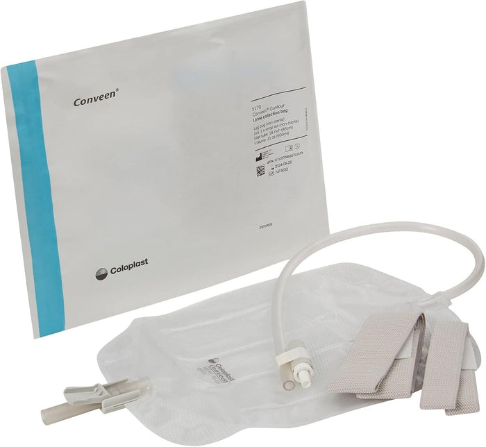 Coloplast Conveen Contour Leg Bag, 600 mL