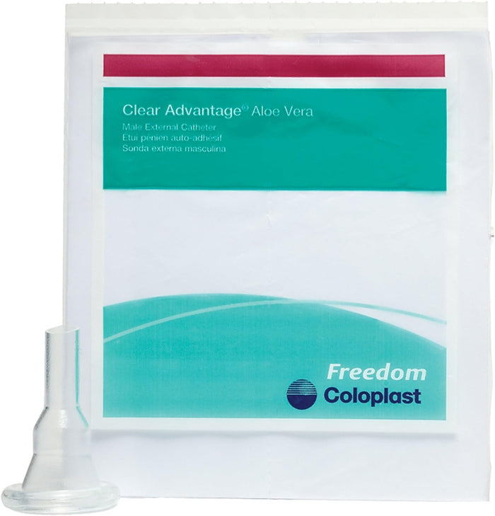 Coloplast Freedom Clear LS Male External Catheter with Kink Resistant Nozzle, Silicone - 5190-Box - LL Medico