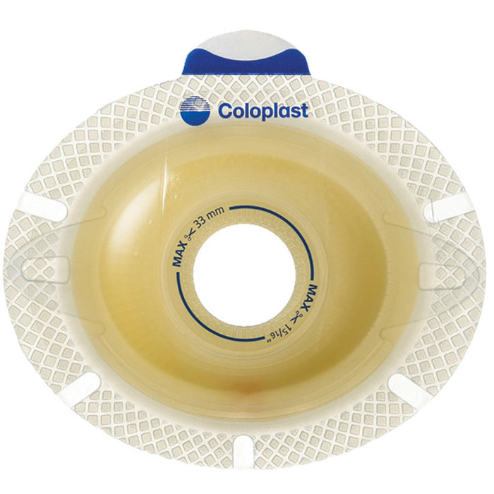 Coloplast SenSura Flex Xpro Two-Piece Skin Barrier, Convex Light, Pre-Cut, 60 mm Flange, 1 3/8" (35 mm) Opening, Blue, Box of 5 - 11036-Box - LL Medico