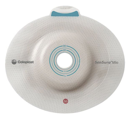 Coloplast SenSura Mio Click Deep Convex Precut Ostomy Barrier, Red, 50mm Flange/21mm Opening, Box of 5 - 16953 - LL Medico