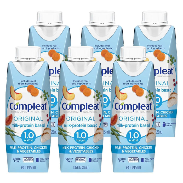 Compleat Original Tube Feeding Formula, Unflavored, 8.45 oz - 10043900140107-Single - LL Medico