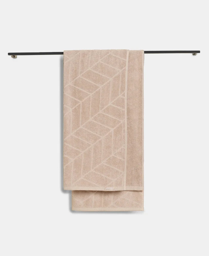 Cotton Terry Ultrasoft and Durable Patterned Bath Towel - Nomad