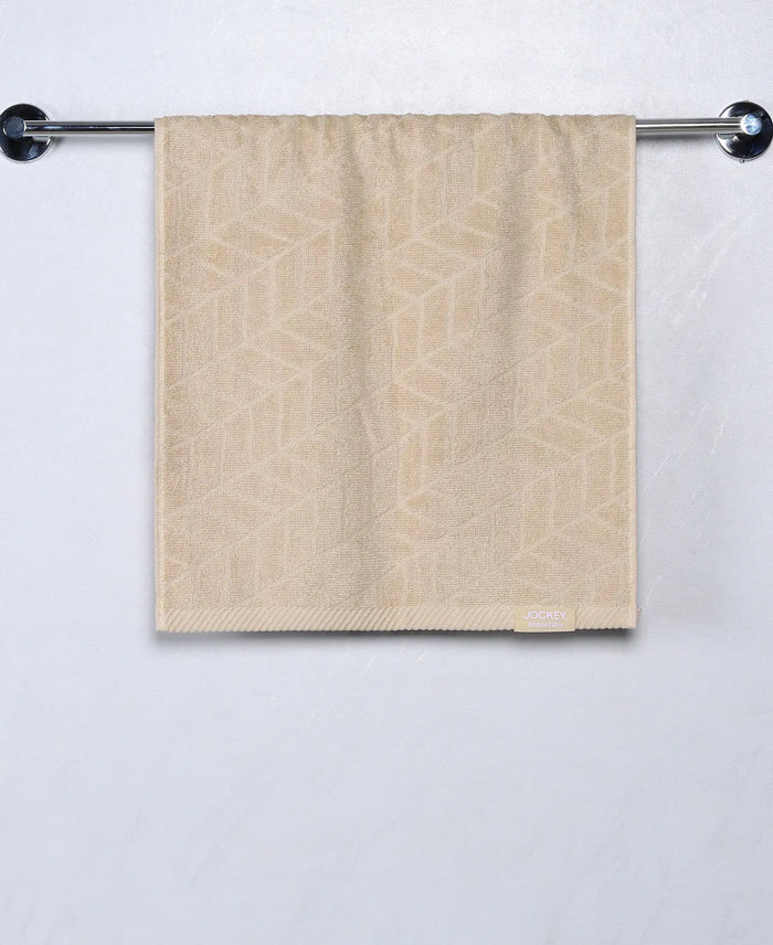 Cotton Terry Ultrasoft and Durable Patterned Hand Towel - Nomad (Pack of 2)