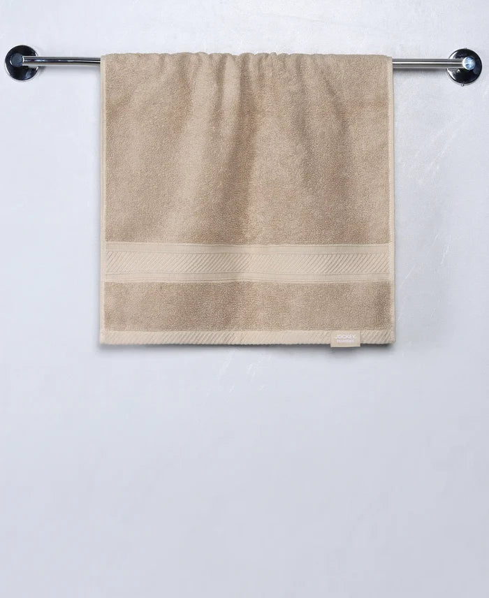 Cotton Terry Ultrasoft and Durable Solid Hand Towel - Nomad (Pack of 2)