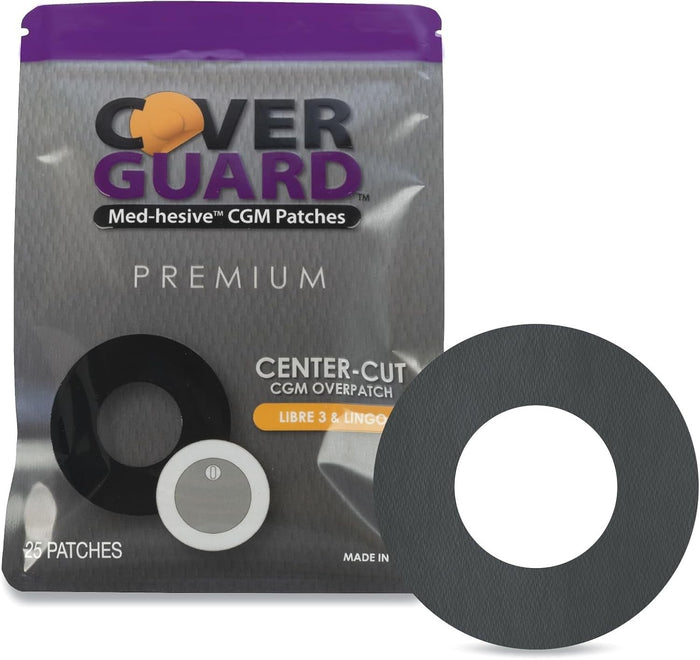 CoverGuard Sensor Overpatch, Waterproof, For FreeStyle Libre 3, 25 Count - 101-100B-Pack - LL Medico