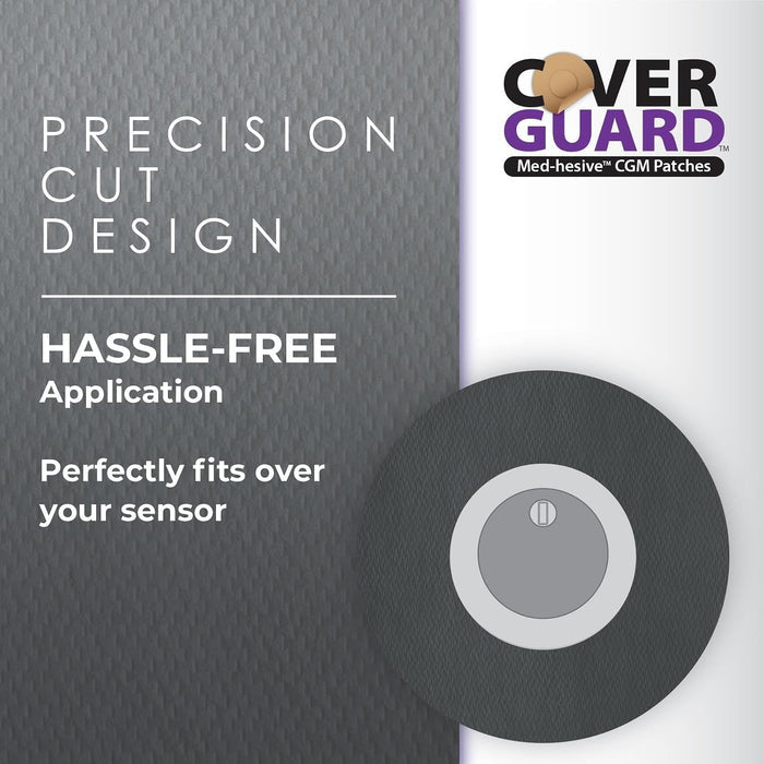 CoverGuard Sensor Overpatch, Waterproof, For FreeStyle Libre 3, 25 Count - 101-100B-Pack - LL Medico
