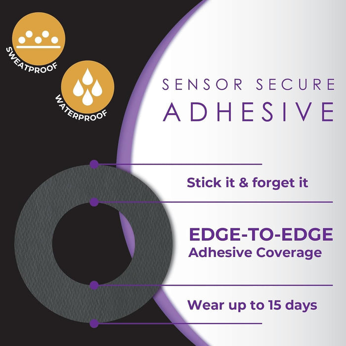 CoverGuard Sensor Overpatch, Waterproof, For FreeStyle Libre 3, 25 Count - 101-100B-Pack - LL Medico