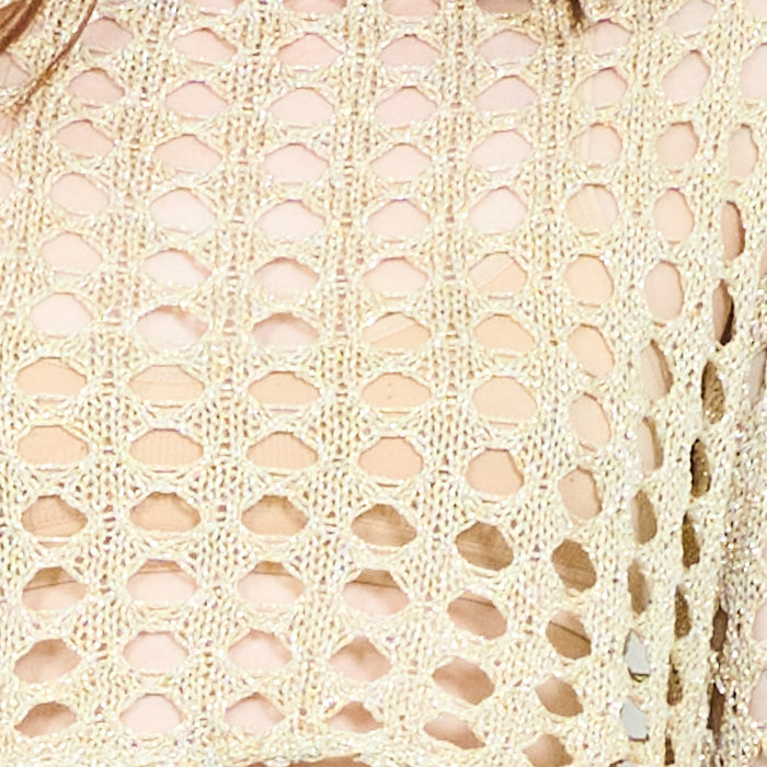 Crochet openwork top and skirt set wholesale