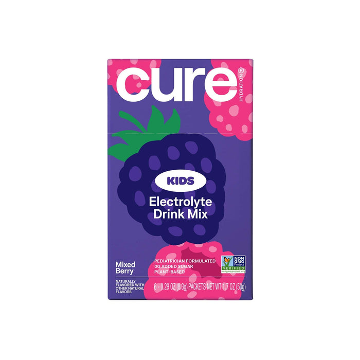 Cure Hydration Kids Electrolyte Drink Mix, Mixed Berry, 7.6 Gram - KM6003-Pack - LL Medico