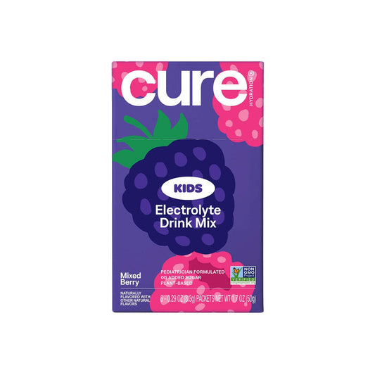 Cure Hydration Kids Electrolyte Drink Mix, Mixed Berry, 7.6 Gram - KM6003-Pack - LL Medico