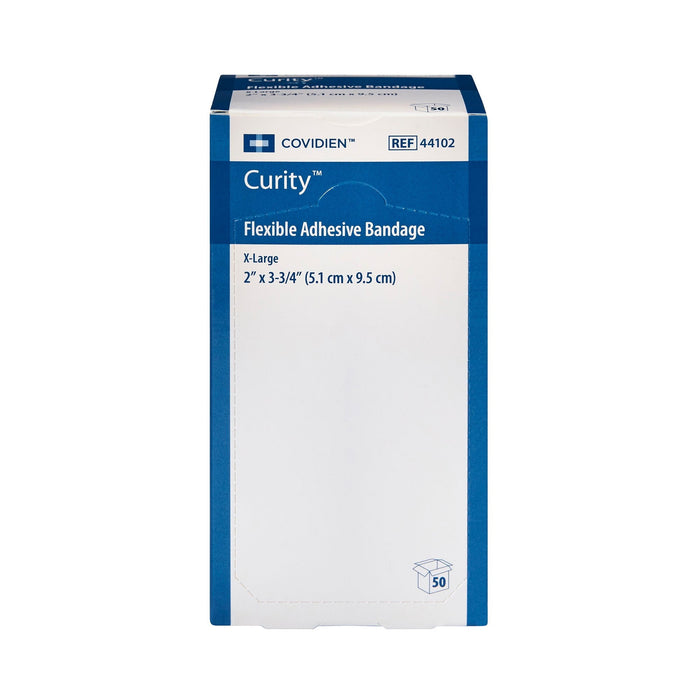 Cardinal Health Curity Tan Adhesive Strip, 2 x 3-1/4 Inch