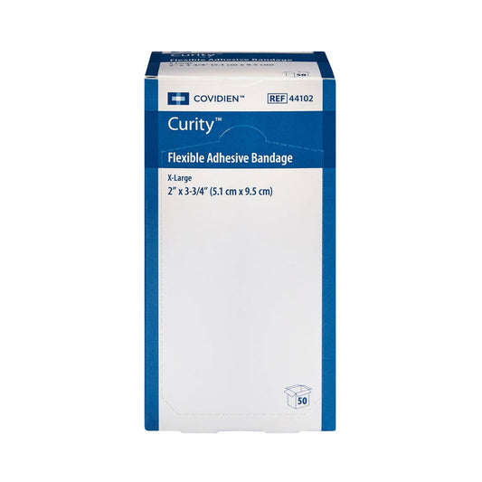Cardinal Health Curity Tan Adhesive Strip, 2 x 3-1/4 Inch