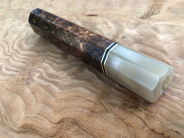 Custom Japanese Knife Handle - Honduran Rosewood