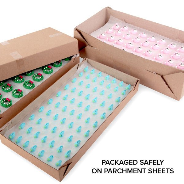 Mini Duck Royal Icing Decorations (Bulk) - CaljavaOnlineY1936-2Cupcake Decorations