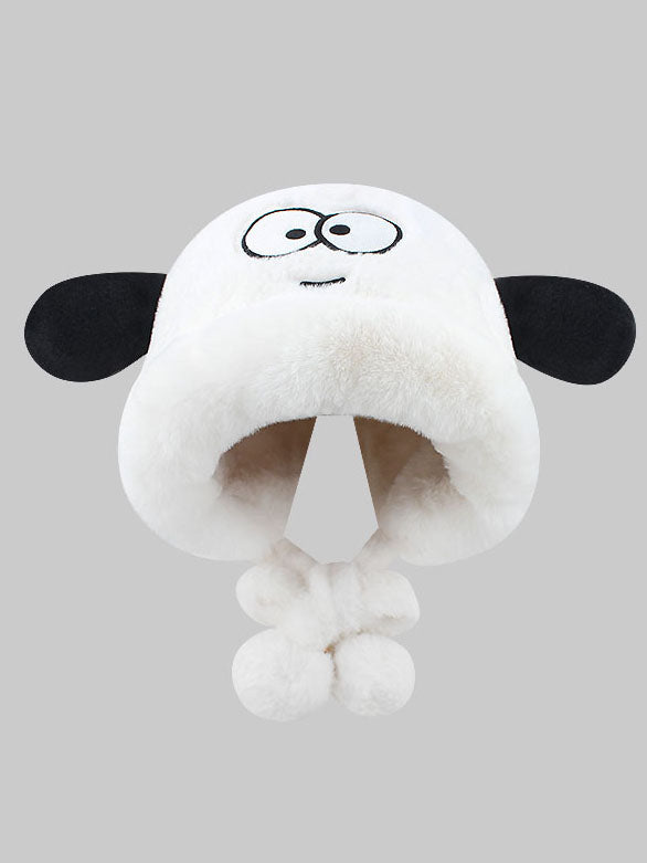 Cute Puppy Winter Hat with Ears