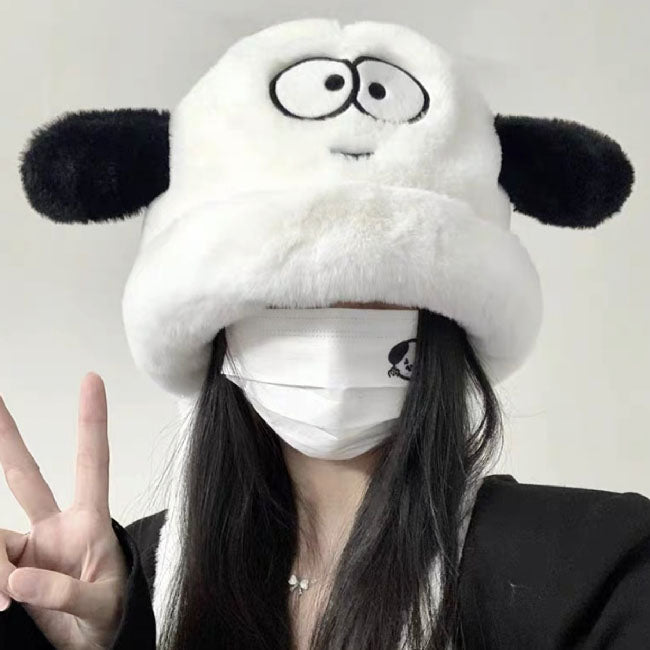 Cute Puppy Winter Hat with Ears
