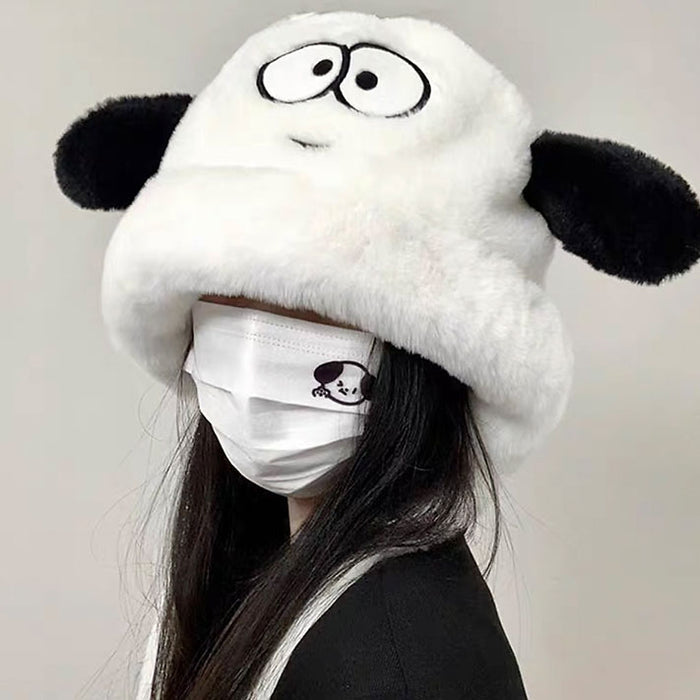 Cute Puppy Winter Hat with Ears