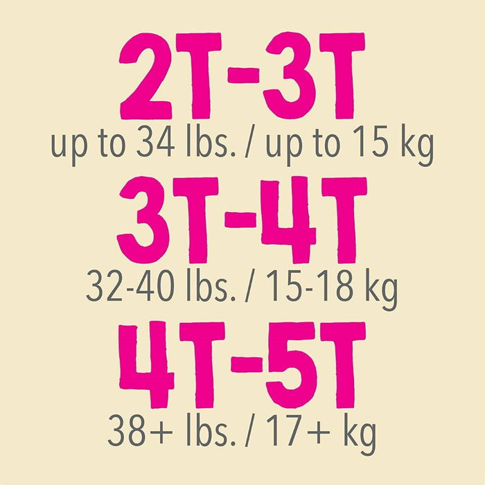 Cutie Training Pants, Girls, 2T/3T - CR7008-Pack - LL Medico