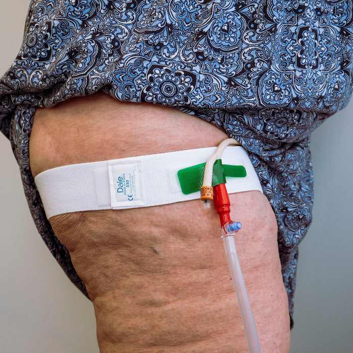 Dale Leg Strap/Waist Band, holds Catheter, fits legs and waists up to 56 Inches
