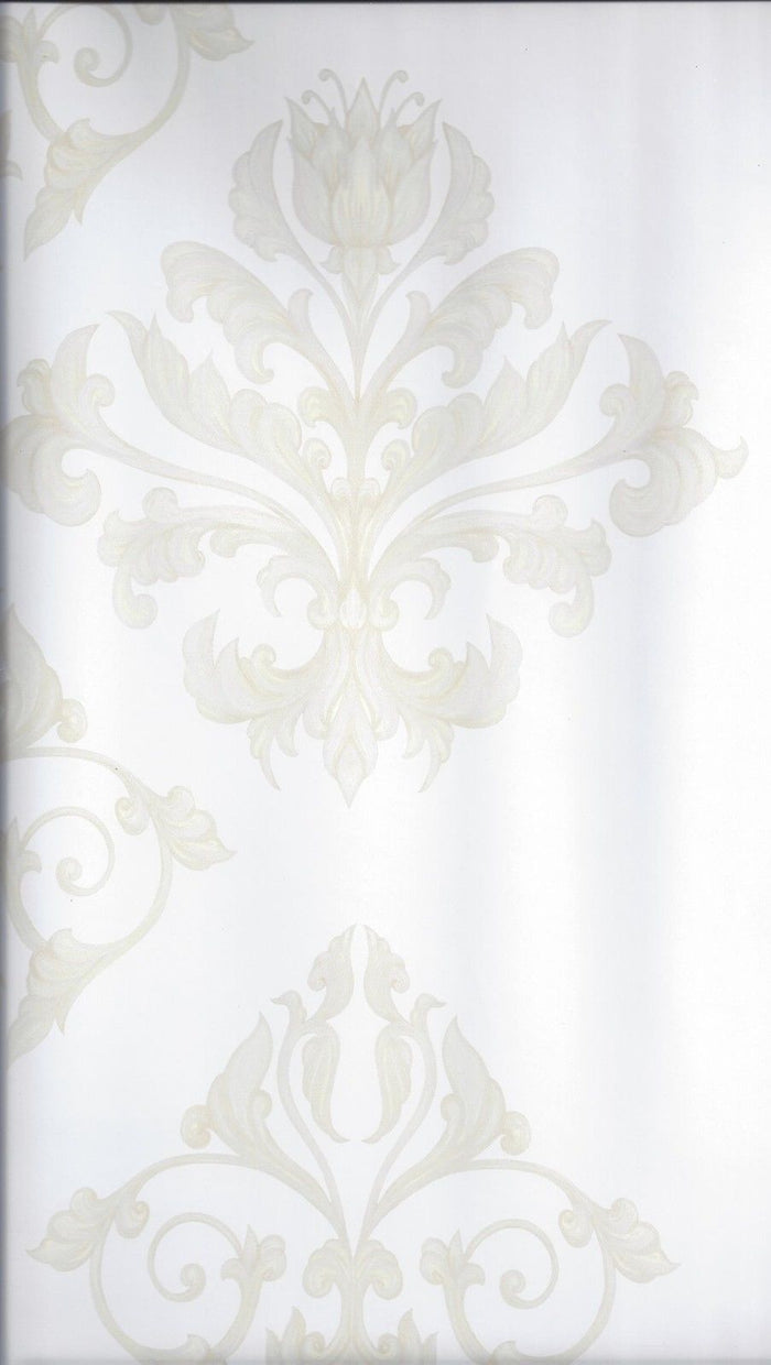 Damask Medallions Instant Rub On Transfer Expressions Mural - all4wallswall-paper