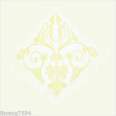 Damask Medallions Instant Rub On Transfer Expressions Mural - all4wallswall-paper