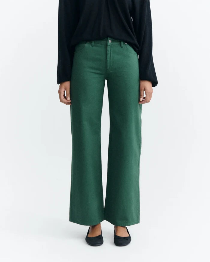 Dark Green Kettan Pants