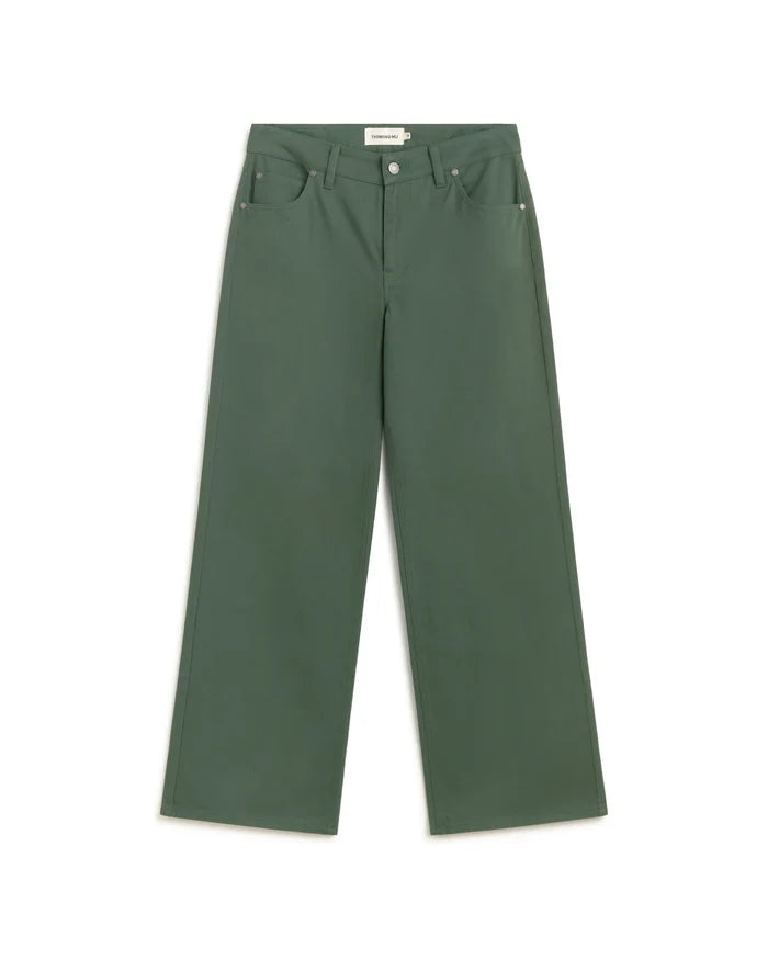 Dark Green Kettan Pants