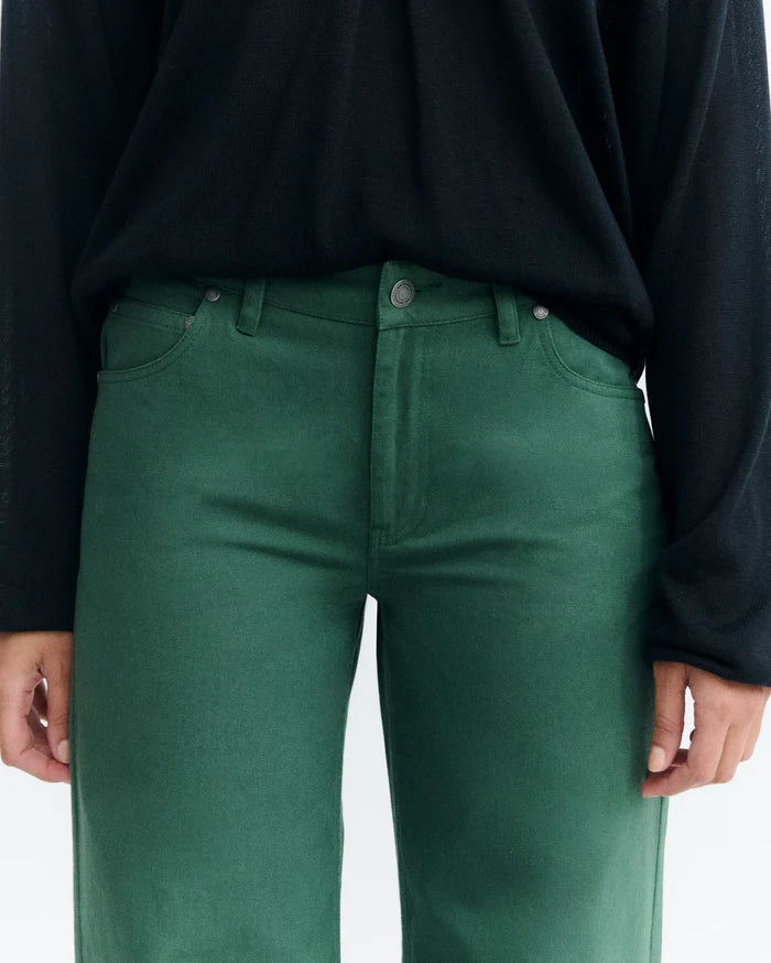 Dark Green Kettan Pants