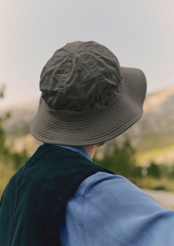 Decho Washi Sun Hat | Washed Grey