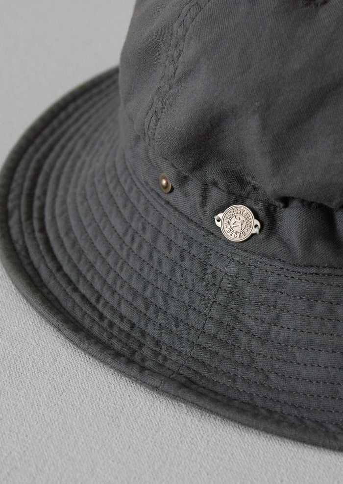 Decho Washi Sun Hat | Washed Grey
