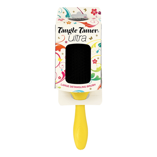Denman D90L Tangle Tamer Yellow Brush Ultra Large