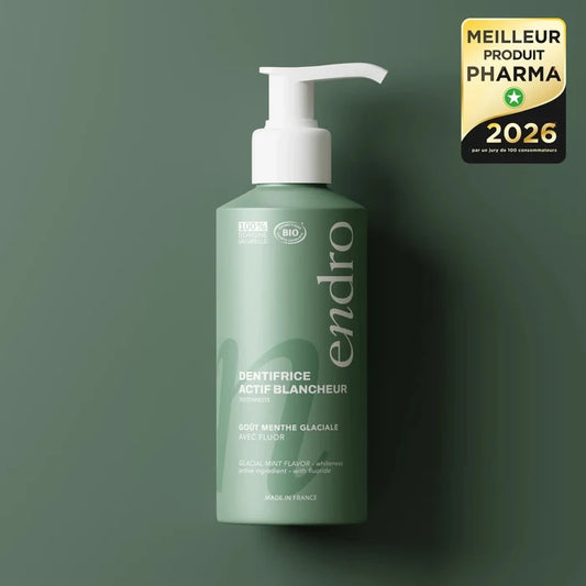 Dentifrice Actif Blancheur - Goût Menthe Glaciale - Endro Cosmetiques