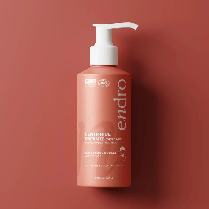 Dentifrice Enfants - Goût Fruits Rouges - Endro Cosmetiques