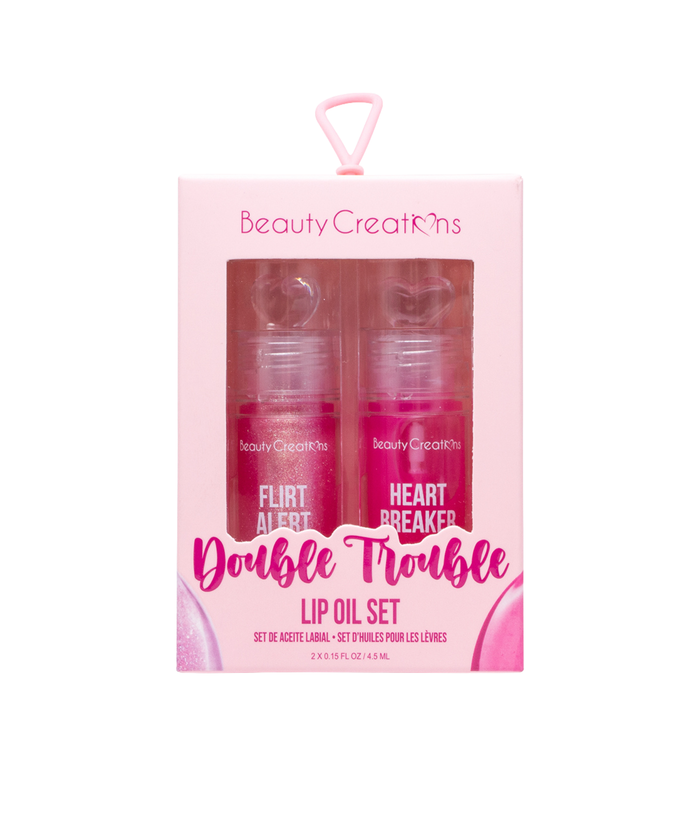 Double Trouble Lip Oil Set Accessories Frankie's Exclusives Multi