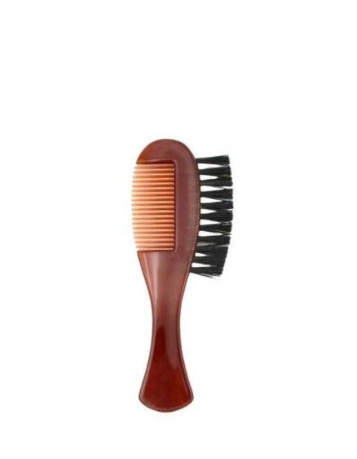 Dovo beard comb with built-in brush for grooming