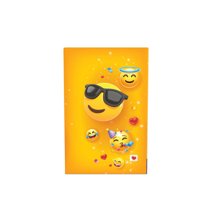Dukal Fun Emojis Design Series Stat Strip Adhesive Bandages, Sterile, 3/4 x 3 Inch