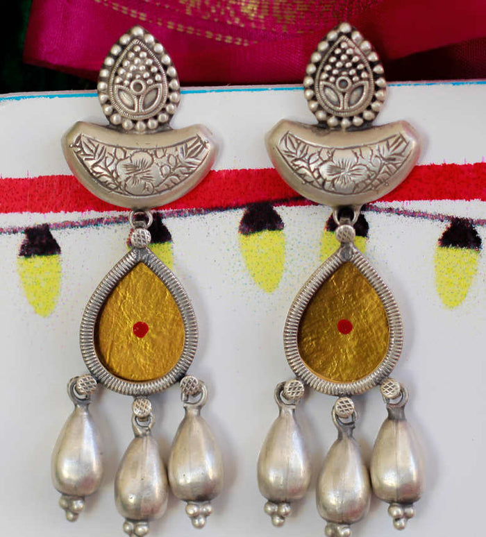 Dulari Handpainted Quirky Art Earrings